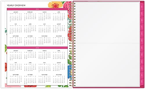 Blue Sky 2021-2022 Academic Year Weekly & Monthly Planner, 8.5" x 11", Flexible Cover, Wirebound, Mahalo (100149-A22) - Image 6